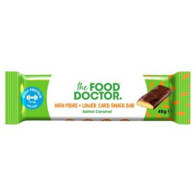 The Food Doctor Salted Caramel Bar 45g x12
