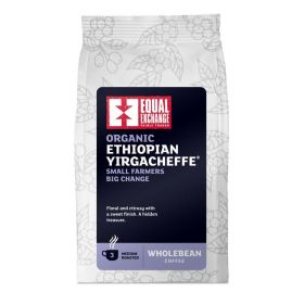 Equal Exchange ORG Ethiopian Yirgache Coffee Beans 200g x8