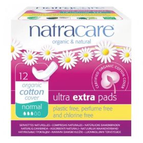 Natracare Extra cushion layer and wings- for medium flow x12