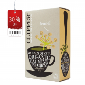 DAMAGED - Clipper Tea Fennel Infusion 20's