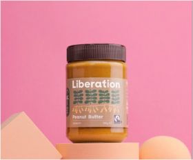 Liberation FT Peanut Butter Crunchy 350g Jar x6