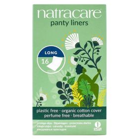 Natracare Panty liner Long Wrapped 16's 10
