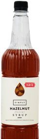 Simply Sugar Free Hazelnut Syrup 6 x 1ltr