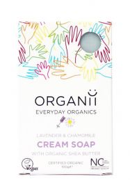 Organii Cream Soap Lavender and Chamomile Org (NCS) 12 x 100g