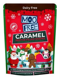 Moo Free Festive Filled Chocolate Shapes 65g x10