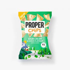 Properchips Sour Cream & Chives Lentil Chips 20g x24