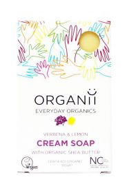Organii Cream Soap Verbena & Lemon Org (NCS) 12 x 100g