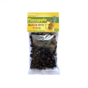 Wish4  Natural Pineapple Flavoured Raisins 70g x12