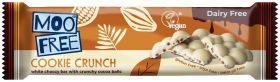 Moo Free Cookie Crunch Chocolate Bars 35g x20