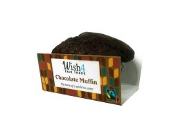  Wish4 Fairtrade Chocolate Muffins 50g x12