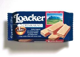 Loacker Wafer Cremkakao 90g x28