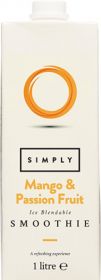 Simply Mango Smoothies 12 x 1ltr