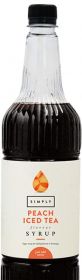 Simply Peach Iced Tea Syrup 6 x 1ltr