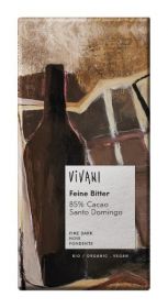 Vivani Organic Smooth Dark 85% Cocoa Chocolate 100g x10