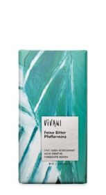 Vivani Organic Dark Peppermint Filling Chocolate 100g x10
