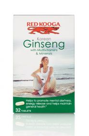 Red Kooga Ginseng Multi Vitamins & Minerals Tablets 32's x6