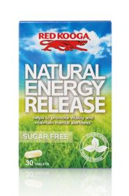 Red Kooga Natural Energy Release Tablets 30's x6
