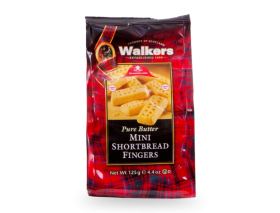 Walkers Mini Shortbread Fingers Bag 125g x12