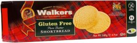 Walker's Gluten Free Shortbread 140g x12