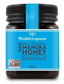 Wedderspoon KFactor 12 Raw Manuka Honey 250g x1