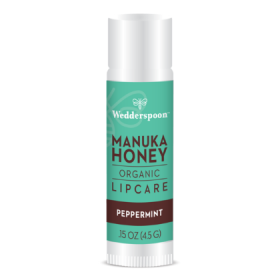 Wedderspoon Organic Peppermint Manuka Lip Balm 4.5g x20