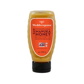 Wedderspoon Squeezy Manuka Honey 340g x1
