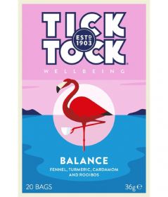 Tick Tock Balance Fennel, Turmeric, Cinnamon and Rooibos Tea 36g (20s) x6