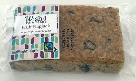 Wish4 Fairtrade Tuckshop Fruit Flapjack 60g x24