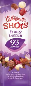 Whitworths Fruity Biscuit Shot 16x25g