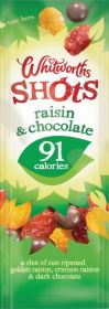 Whitworths Raisin Chocolate Shot 16x25g