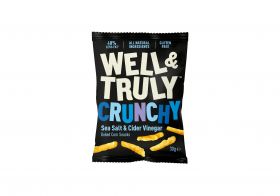 Well&Truly Crunchy Sea Salt & Cider Vinegar 30g x16