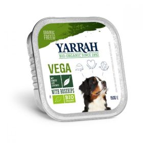 Yarrah Dog Food Vegetarian Chunks With Rosehips 150g x12