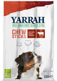 Yarrah Chewsticks With Seaweed & Spirulina For Dogs 33g x25