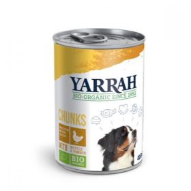 Yarrah Dog Food Chicken Chunks With Nettle & Tomato 405g x12