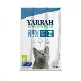 Yarrah Chewsticks With Seaweed & Spirulina For Cats 15g x25