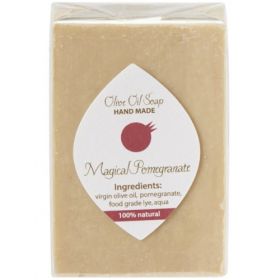 Zaytoun Pomegranate Olive Oil Soap 100g x24