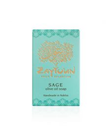 Zaytoun Sage olive oil soap 100g x12
