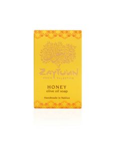 Zaytoun Honey olive oil soap 100g x12