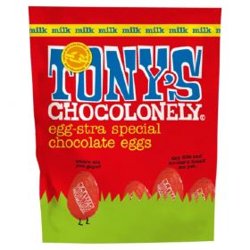 Tony's Chocolonely Easter Egg Milk Pouch 185g x8
