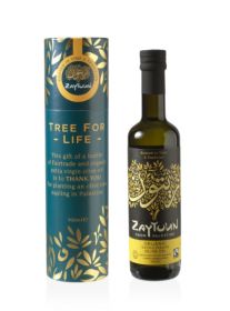 Zaytoun Plant a tree certificate & Olive Oil 500ml x6